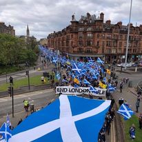 Glasgow All Under One Banner March Glasgow 2022