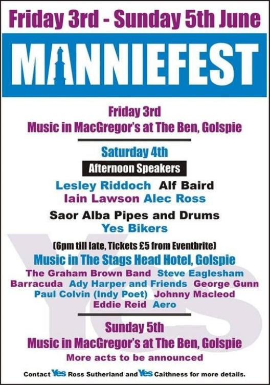 The Manniefest Poster